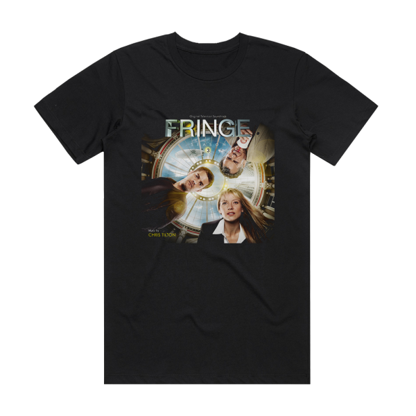 Chris Tilton Fringe Season 3 Album Cover T-Shirt Black