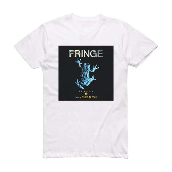 Chris Tilton Fringe Season 4 2 Album Cover T-Shirt White