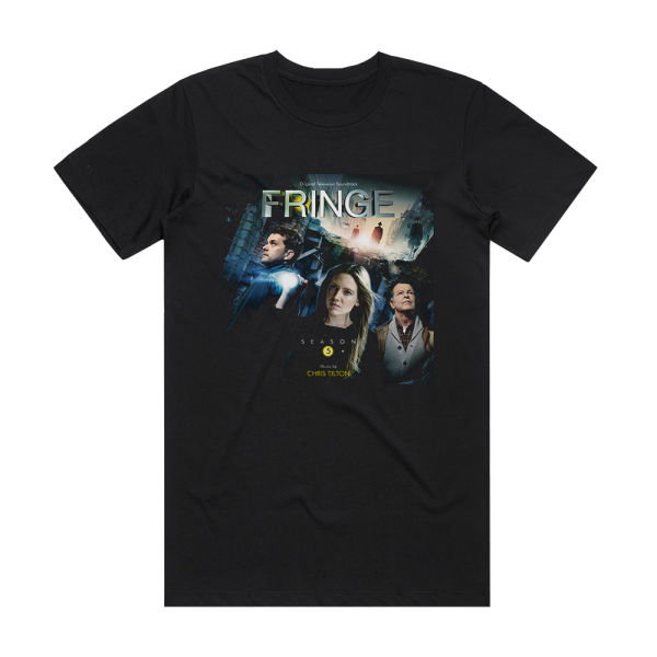 Chris Tilton Fringe Season 5 Album Cover T-Shirt Black