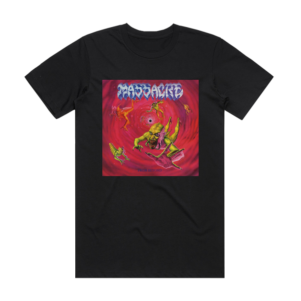 Massacre From Beyond Album Cover T-Shirt Black