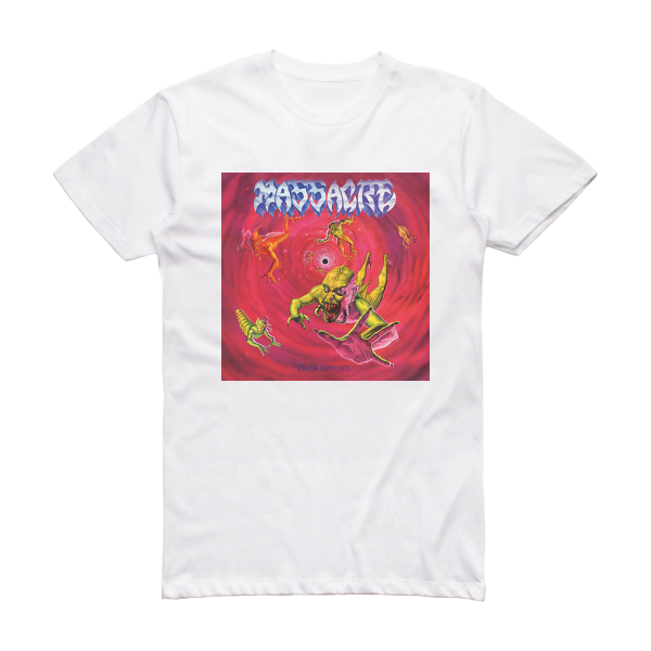 Massacre From Beyond Album Cover T-Shirt White
