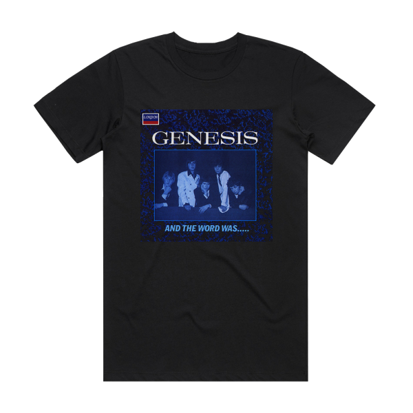 Genesis From Genesis To Revelation 3 Album Cover T-Shirt Black