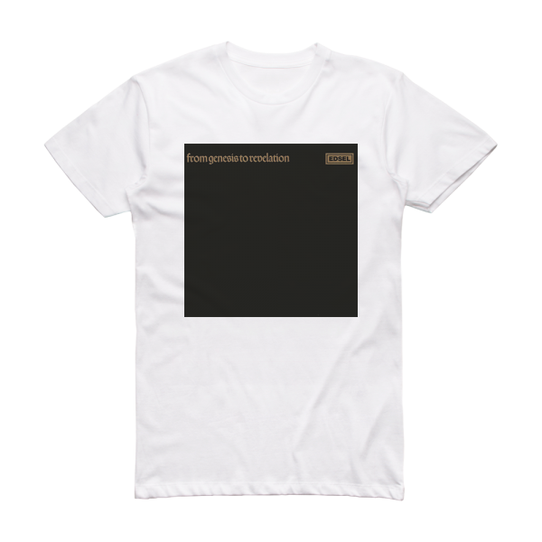 Genesis From Genesis To Revelation 4 Album Cover T-Shirt White