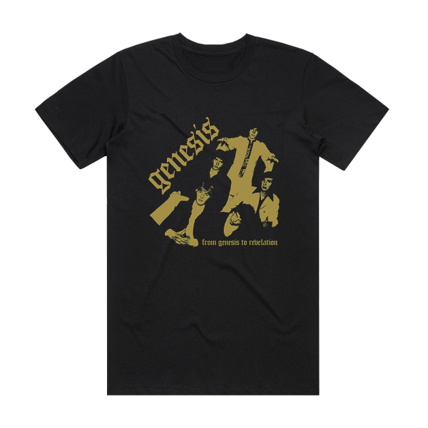 Genesis From Genesis To Revelation 5 Album Cover T-Shirt Black