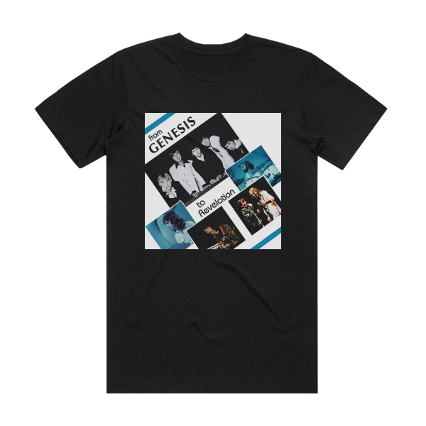 Genesis From Genesis To Revelation 6 Album Cover T-Shirt Black