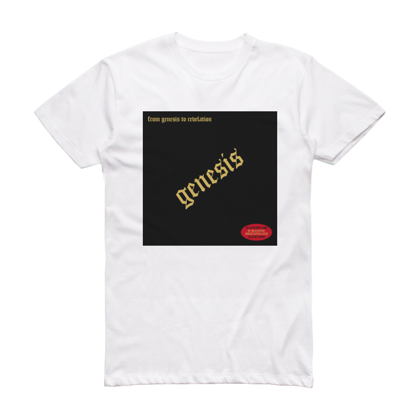 Genesis From Genesis To Revelation 7 Album Cover T-Shirt White