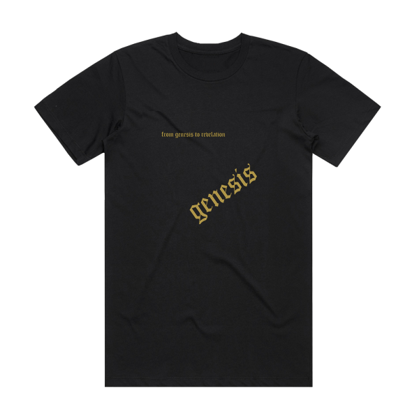 Genesis From Genesis To Revelation 8 Album Cover T-Shirt Black