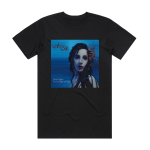 Azam Ali From Night To The Edge Of Day Album Cover T-Shirt Black