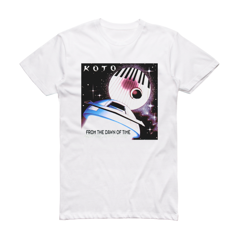 koto-from-the-dawn-of-time-album-cover-t-shirt-white-album-cover-t-shirts