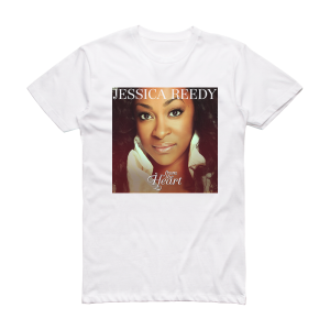 Jessica Reedy From The Heart Album Cover T-Shirt White