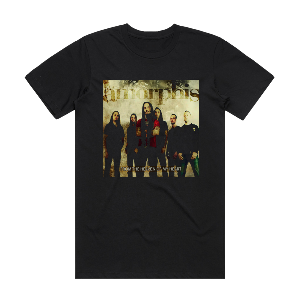 Amorphis From The Heaven Of My Heart Album Cover T-Shirt Black