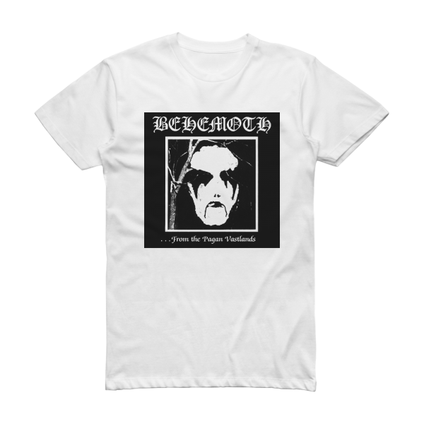 Behemoth From The Pagan Vastlands 2 Album Cover T-Shirt White