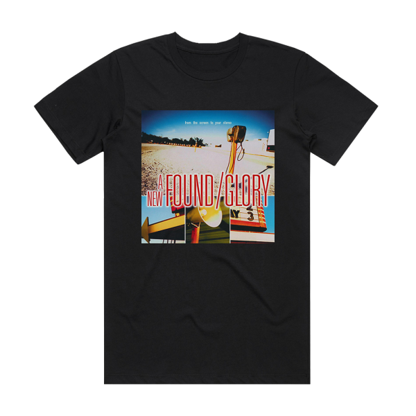 New Found Glory From The Screen To Your Stereo Album Cover T-Shirt Black