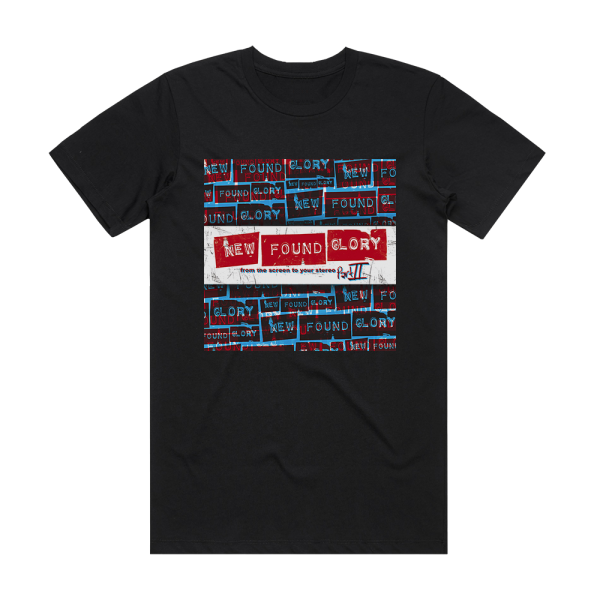 New Found Glory From The Screen To Your Stereo Part Ii Album Cover T-Shirt Black