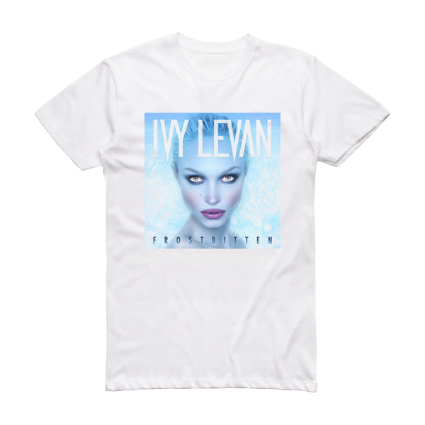 Ivy Levan Frostbitten Album Cover T-Shirt White