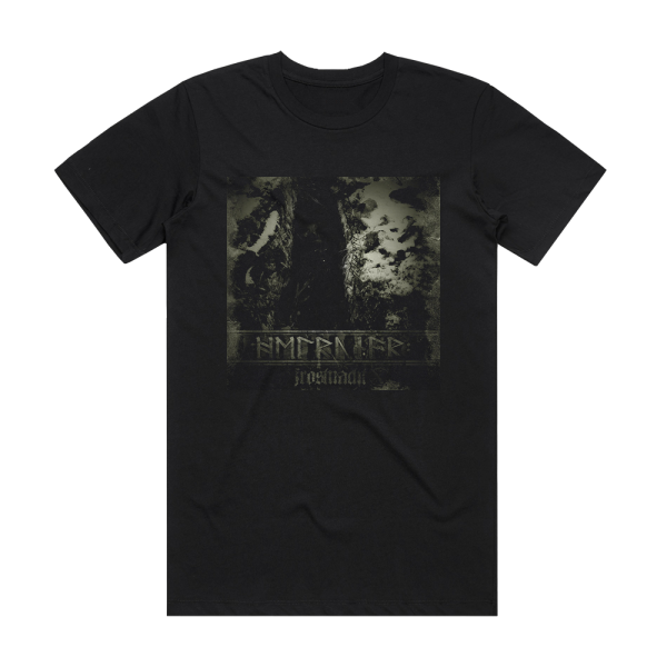 Helrunar Frostnacht Album Cover T-Shirt Black