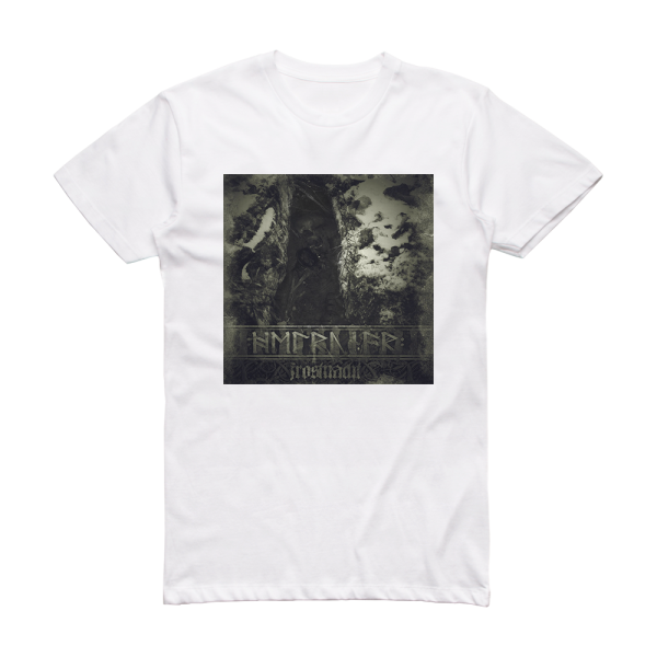 Helrunar Frostnacht Album Cover T-Shirt White