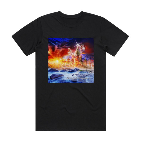 AstroPilot Fruits Of The Imagination 2 Album Cover T-Shirt Black
