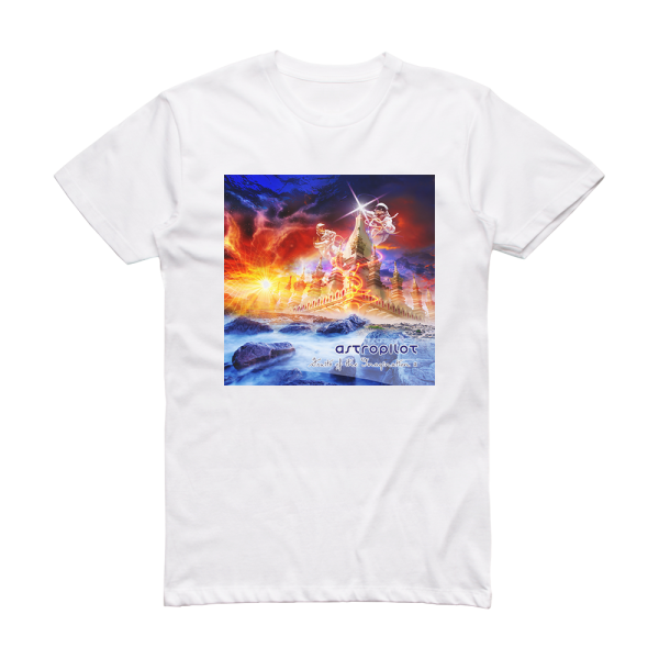AstroPilot Fruits Of The Imagination 2 Album Cover T-Shirt White