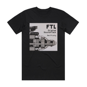 Ben Prunty Ftl Original Soundtrack Album Cover T-Shirt Black