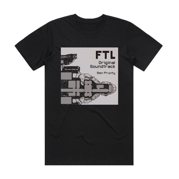Ben Prunty Ftl Original Soundtrack Album Cover T-Shirt Black
