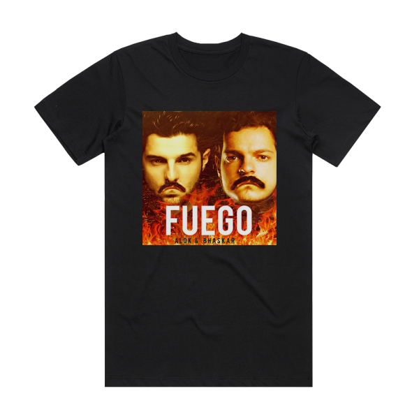 Alok Fuego Album Cover T-Shirt Black