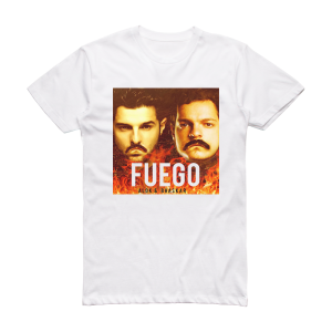 Alok Fuego Album Cover T-Shirt White