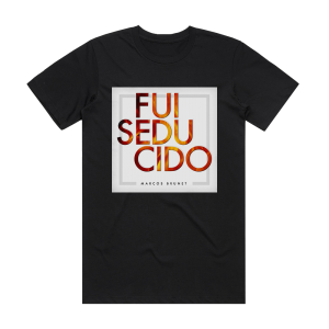 Marcos Brunet Fui Seducido Album Cover T-Shirt Black