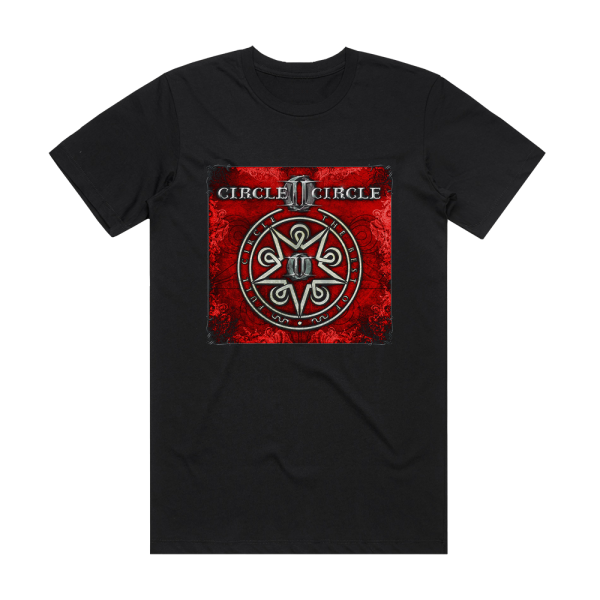Circle II Circle Full Circle  The Best Of Album Cover T-Shirt Black