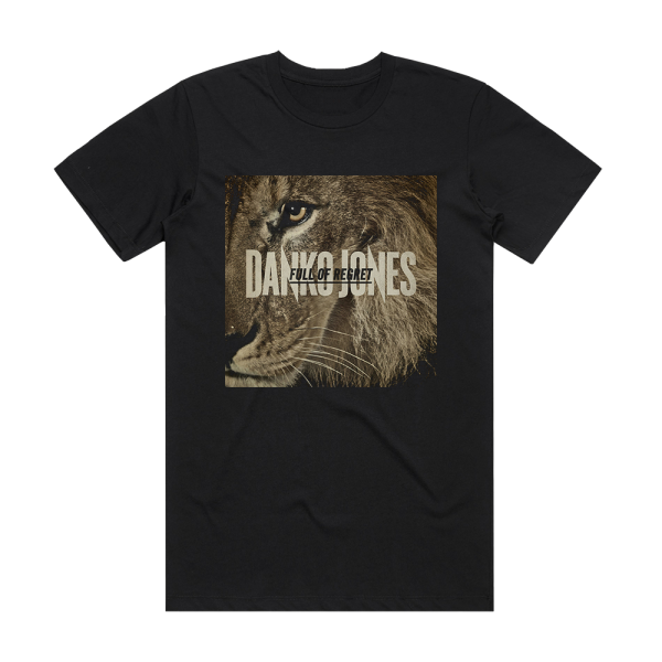 Danko Jones Full Of Regret Album Cover T-Shirt Black