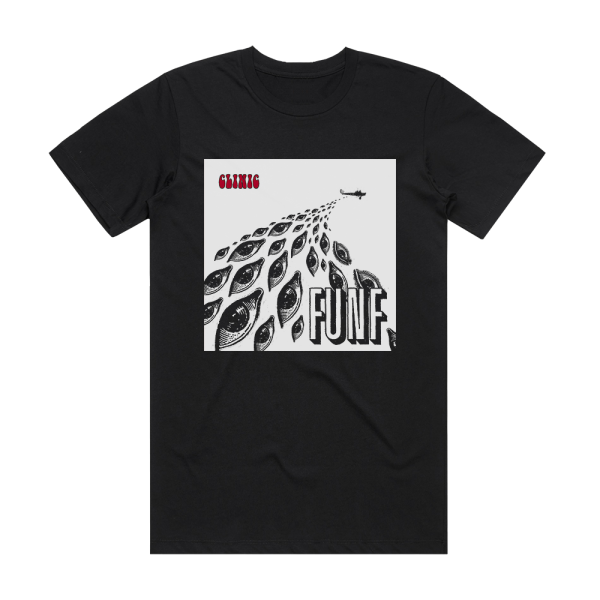 Clinic Funf Album Cover T-Shirt Black
