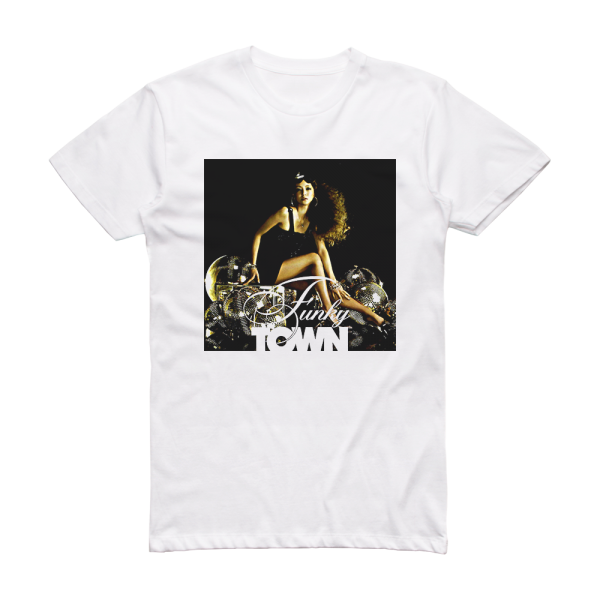 Namie Amuro Funky Town Album Cover T-Shirt White