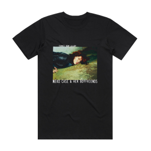 Neko Case and Her Boyfriends Furnace Room Lullaby Album Cover T-Shirt Black