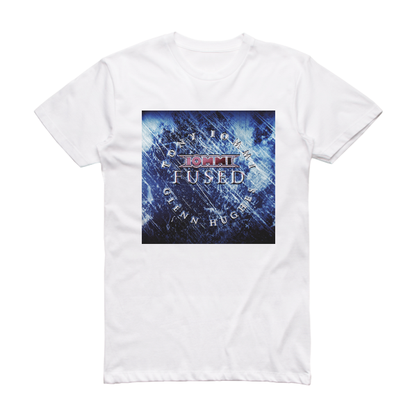 Iommi Fused Album Cover T-Shirt White