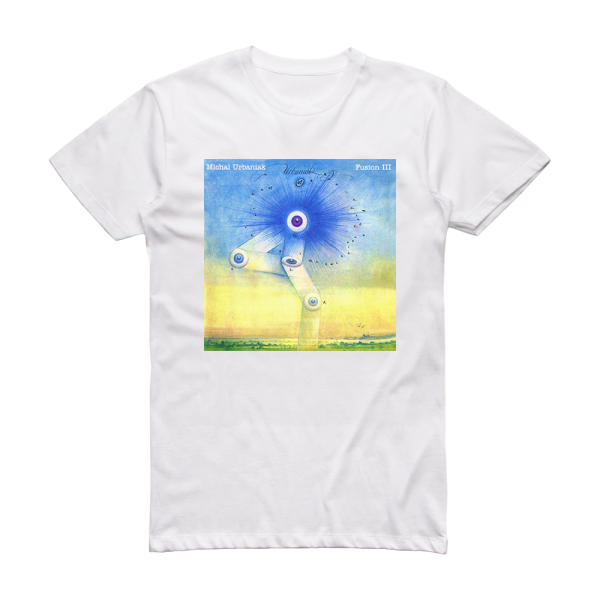 Michał Urbaniak Fusion Iii Album Cover T-Shirt White