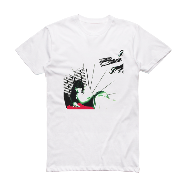 Hanin Elias Future Noir Album Cover T-Shirt White