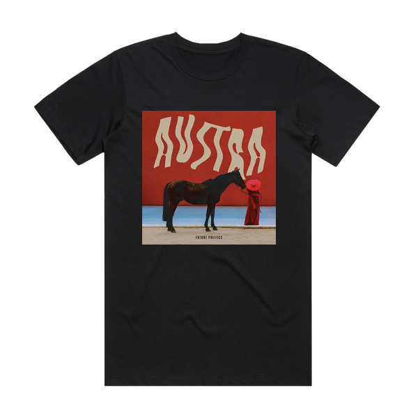 Austra Future Politics Album Cover T-Shirt Black