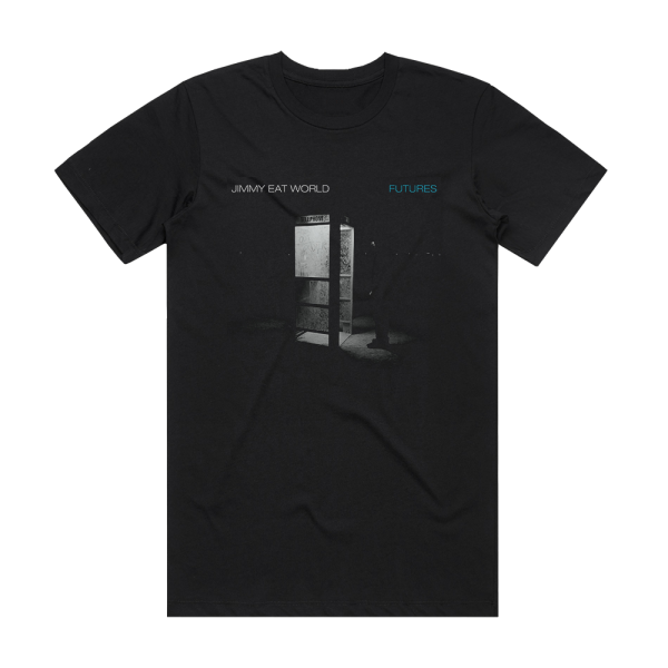 Jimmy Eat World Futures Album Cover T-Shirt Black