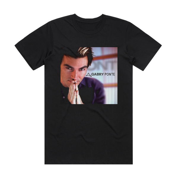 Gabry Ponte Gabry Ponte Album Cover T-Shirt Black