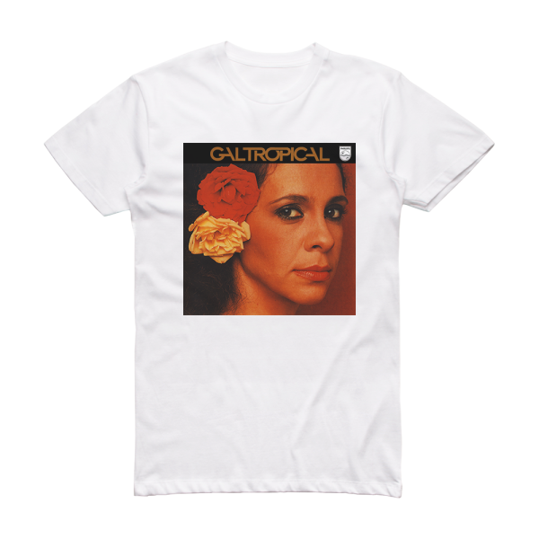 Gal Costa Gal Tropical Album Cover T-Shirt White