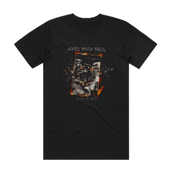 Axel Rudi Pell Game Of Sins Album Cover T-Shirt Black