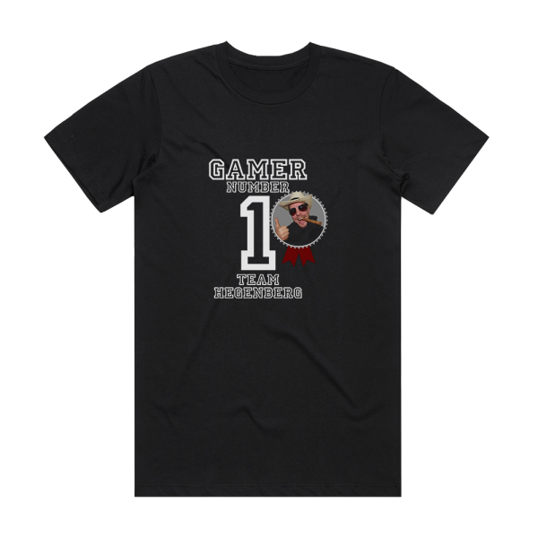 Jan Hegenberg Gamer No 1 Album Cover T-Shirt Black