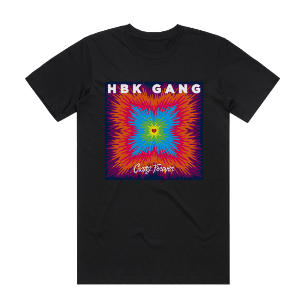 HBK Gang Gang Forever Album Cover T-Shirt Black