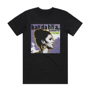 Kat Dahlia Gangsta En Espaol Album Cover T-Shirt Black