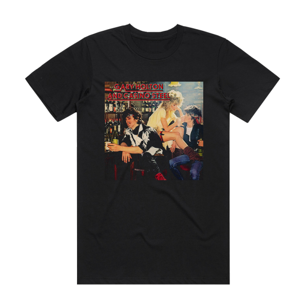 Gary Holton And Casino Steel Gary Holton And Casino Steel Album Cover T-Shirt Black