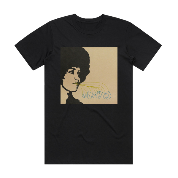 Orchid Gatefold Album Cover T-Shirt Black