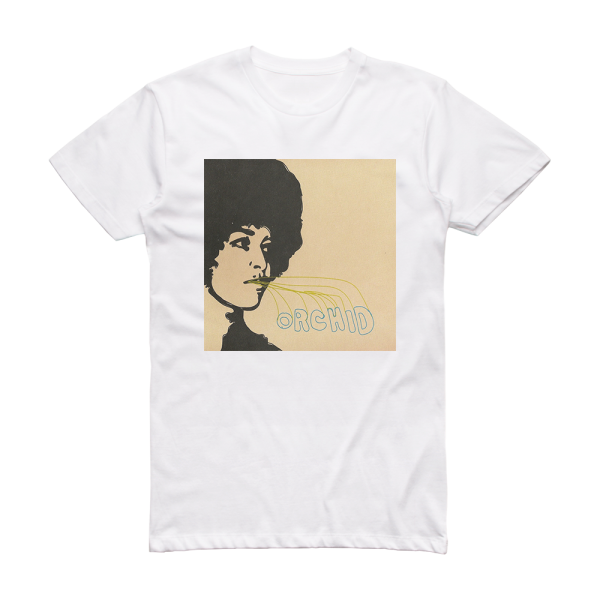 Orchid Gatefold Album Cover T-Shirt White