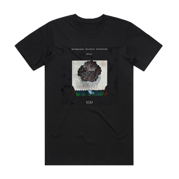 John Abercrombie Gateway Album Cover T-Shirt Black