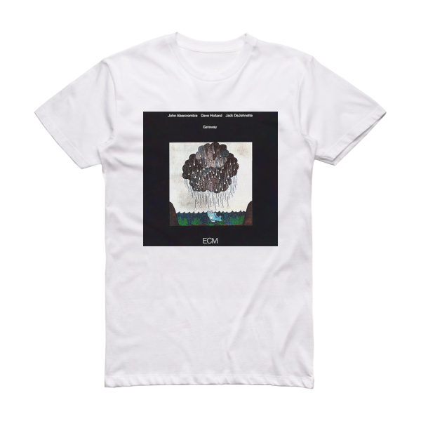 John Abercrombie Gateway Album Cover T-Shirt White