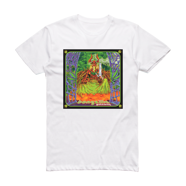 Bongzilla Gateway Album Cover T-Shirt White